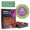 Mandala Lotus-1 Wooden Jigsaw Puzzle - Woodbests