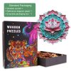 3D Mandala Lotus-1 Wooden Jigsaw Puzzle - By Woodbests