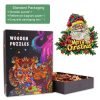 Merry Christmas-2 Wooden Jigsaw Puzzle - Woodbests