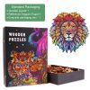 Steady Lion Wooden Jigsaw Puzzle-Woodbests