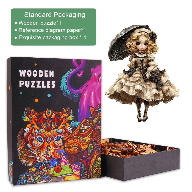 Victorian Doll-1 Wooden Jigsaw Puzzle - Woodbests