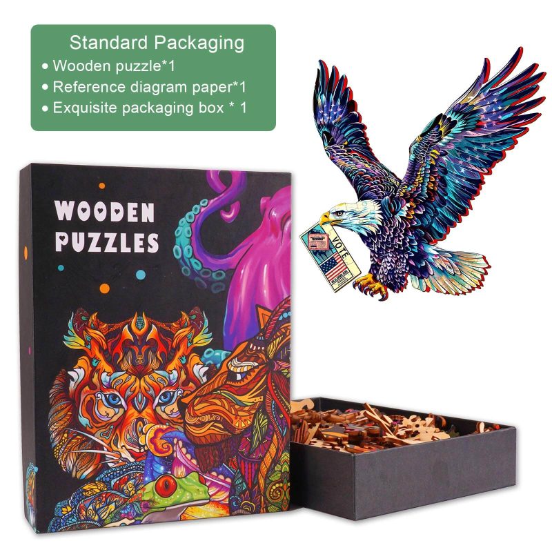 Bald Eagle's Vote Jigsaw Puzzle - Woodbests