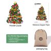 Christmas Tree Wooden Jigsaw Puzzle-Woodbests