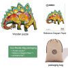 Stegosaurus Wooden Jigsaw Puzzle - Woodbests