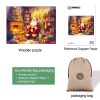 Jolly Santa Claus Wooden Jigsaw Puzzle-Woodbests