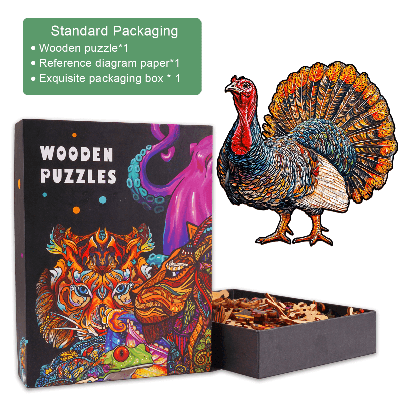 Turkey Wooden Jigsaw Puzzle - Woodbests