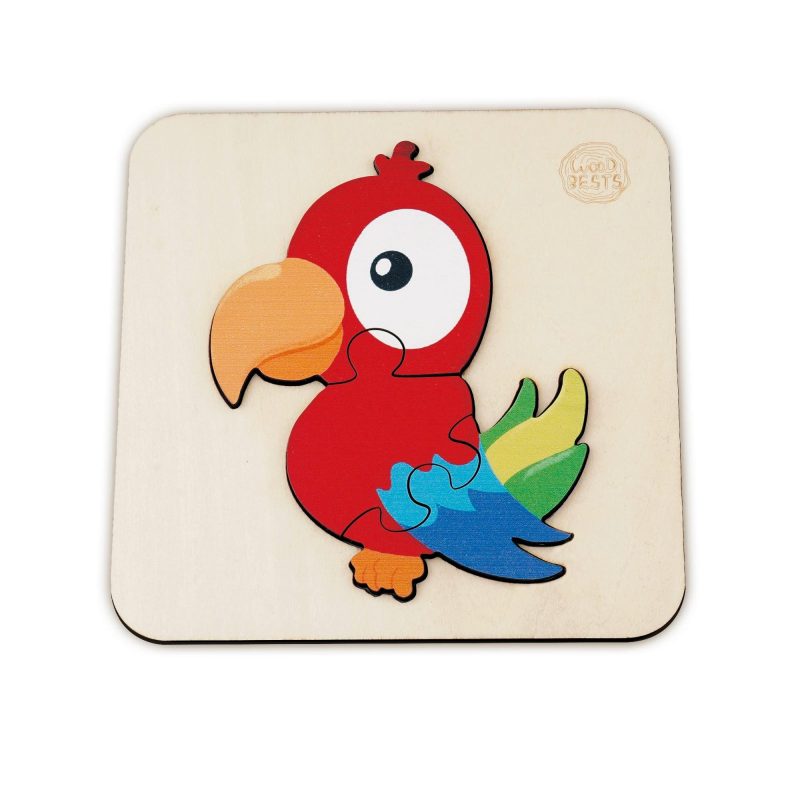 Baby Happy Zoo Puzzle-Woodbests